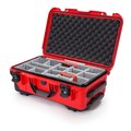 Nanuk Cases Case with Padded Divider, Red, 935S-020RD-0A0 935S-020RD-0A0