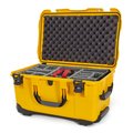 Nanuk Cases Case with Padded Divider, Yellow, 938S-020YL-0A0 938S-020YL-0A0