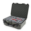 Nanuk Cases Case with Padded Divider, Olive, 940S-020OL-0A0 940S-020OL-0A0