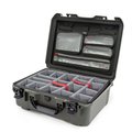 Nanuk Cases Case w/Lid Organizer w/Divider, Olive, 940S-060OL-0A0 940S-060OL-0A0