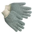 Mcr Safety Gloves, Cotton/Polyester, L, Gray, PK12 9420KM
