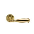 Omnia Lever 1-3/4" Rose Pass 2-3/4" BS T 1-3/4" Doors Bright Brass 944 944/45C.PA1