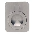 Omnia Square Drop Ring with Round Corners Bright Nickel 2-3/8" 9588/60.14