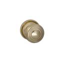 Omnia Knob with 2-3/16" Rose Single Dummy Unlacquered Bright Brass 970 970/55.SD3A