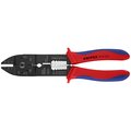 Knipex Crimping Pliers, 8 1/2" Crimping Pliers 97 21 215 SB