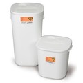 Medegen Medical Products Chemotherapy Container, 16 gal., Wht, PK6 9752
