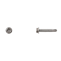 Disco 1"-8 Hex Head Cap Screw, Zinc Plated 1 in L 9791PK