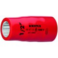 Knipex 1/2 in Drive, 9/16" 12 pt SAE Socket, 12 Points 98 47 9/16