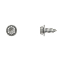 Disco Sheet Metal Screw, #14 x 3/4 in, Zinc Plated Hex Head Hex Drive 9869PK