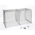 Mutual Industries Gabions, 72" x 36" x 36", Gray, 72 Inch Height, 36 Inch Width 99-6-3