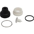 Schneider Electric Head for push button, Harmony XAC, plastic, white, booted, operating travel 16mm, 25...+ 70 degree C XACB9211