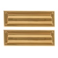Brass Accents Mail Slot, 3-5/8x13", PVD Polished Bras A07-M0010-PVD