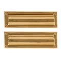 Brass Accents Mail Slot, 3x10", PVD Polished Brass A07-M0050-PVD