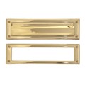Brass Accents Mail Slot, 3x10", PVD Polished Brass A07-M0070-PVD
