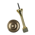 Brass Accents WALL BASE DOOR STOP 3", ANTIQUE BRASS A07-S8800-609