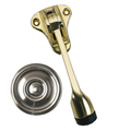 Brass Accents LOCKING FLOOR DOOR STOP 5-1/4", SATIN NI A07-S8850-619