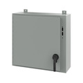 Nvent Hoffman Mild Steel Disconnect Enclosure, 24 in H, 8 in D A24SA2608LPPL
