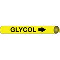 Nmc Pipemarker Precoiled, Glycol B/Y, Fits 3, A4050 A4050