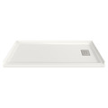 American Standard Acrylic ShwerBase 60"x30" Rh Wht, 60" L, 30" W, Acrylic A8001L-RHO.020