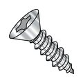Zoro Select Concrete Screw, #6-20 Dia., Flat, 1 in L, 18-8 Stainless Steel 5000 PK 0616ABPF188