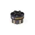 Nampower Brush NAMPOWER ADD5018320 Abrasive Disc Brush, Dot Style, 50mm Diameter, 18mm Trim, 320 Grit ADD5018320