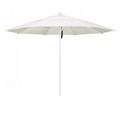 March Patio Umbrella, Octagon, 107" H, Sunbrella Fabric, Canvas 194061001967