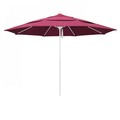 California Umbrella Patio Umbrella, Octagon, 107" H, Sunbrella Fabric, Hot Pink 194061001998