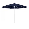 California Umbrella Patio Umbrella, Octagon, 107" H, Olefin Fabric, Navy 194061002155