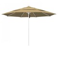 March Patio Umbrella, Octagon, 107" H, Olefin Fabric, Champagne 194061002230