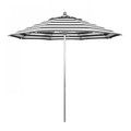California Umbrella Patio Umbrella, Octagon, 103" H, Sunbrella Fabric, Cabana Classic 194061005750