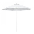 California Umbrella Patio Umbrella, Octagon, 103" H, Olefin Fabric, White 194061007600