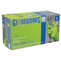 Ammex GWGN, Gloveworks Hd Green Nitrle Diamond Grip, 8 mil Palm, Nitrile, Powder-Free, M, Green AMXGWGN44100