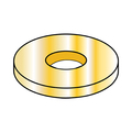 Zoro Select Flat Washer, For Screw Size 3/8" , Steel Cadmium Yellow Finish, 5000 PK AN960-616L