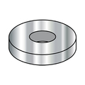 Zoro Select Flat Washer, Fits Bolt Size 1/2" , 18-8 Stainless Steel Plain Finish, 1000 PK AN960-C816