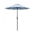 California Umbrella Patio Umbrella, Octagon, 97.88" H, Sunbrella Fabric, Cabana Regatta  194061008447