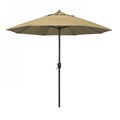 March Patio Umbrella, Octagon, 102" H, Olefin Fabric, Champagne 194061009468