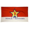 Annin Flagmakers Honor and Remember Flag, 2ft.x3ft 1958