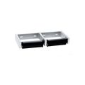 Bobrick B2740 Satin Stainless Steel Tissue Holder B-2740