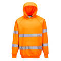 Portwest Hi-Vis Hooded Sweatshirt, XXXL B304
