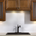 Fasade Fasade 18in x 24in Rib Gloss White Backsplash Panel 5pk PB5200