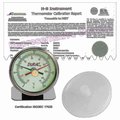 Bel-Art Autoclave Bi-Metal Thermometer- Calibra 60215-0000
