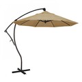 California Umbrella Patio Umbrella, Octagon, 95" H, Sunbrella Fabric, Linen Sesame 194061010242