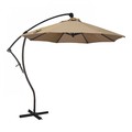 California Umbrella Patio Umbrella, Octagon, 95" H, Olefin Fabric, Terrace Sequoia 194061010440