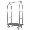 Hospitality 1 Source Contemporary Bellmans Cart, SS Finish BCF105SS