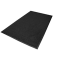 M A Matting Brush Hog Mat, Charcoal 3' x 5', Smooth Backing 395135170