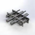 Industrial Magnetics Ceramic Magnetic Separation Grate 8"dia C08DC