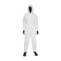 Posi-Wear M3 White Coverall, 25 C3806/XXL