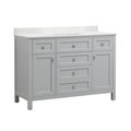 Cahaba Juniper 48" Vanity Dove Gray, Culture CA101014