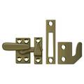 Deltana Window Lock, Casement Fastener, Small Antique Brass CF066U5