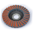 Cgw Abrasives Flap Disc, 4.5x7/8, Med, T29, Interleaf Flap 49687